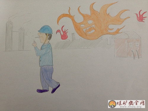 安全漫畫——火災如影隨形 張梅漫畫作品